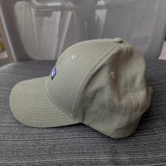 Patagonia Ton She's Logo Hat Fairly Fatigue Green Cap - Picture 6 of 10